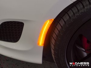 FIAT 500 Side Marker Upgrade KIt - set of 4 - Front+Rear - LED - Clear